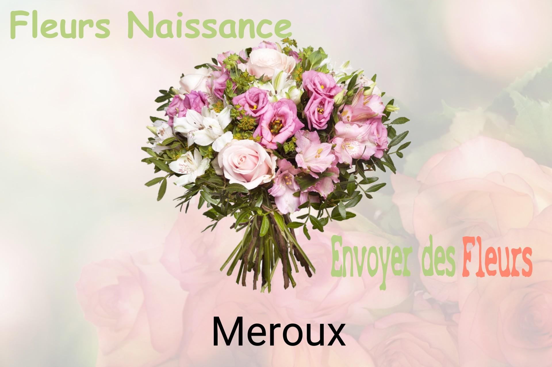 Bouquet de fleurs de naissance livré à Meroux